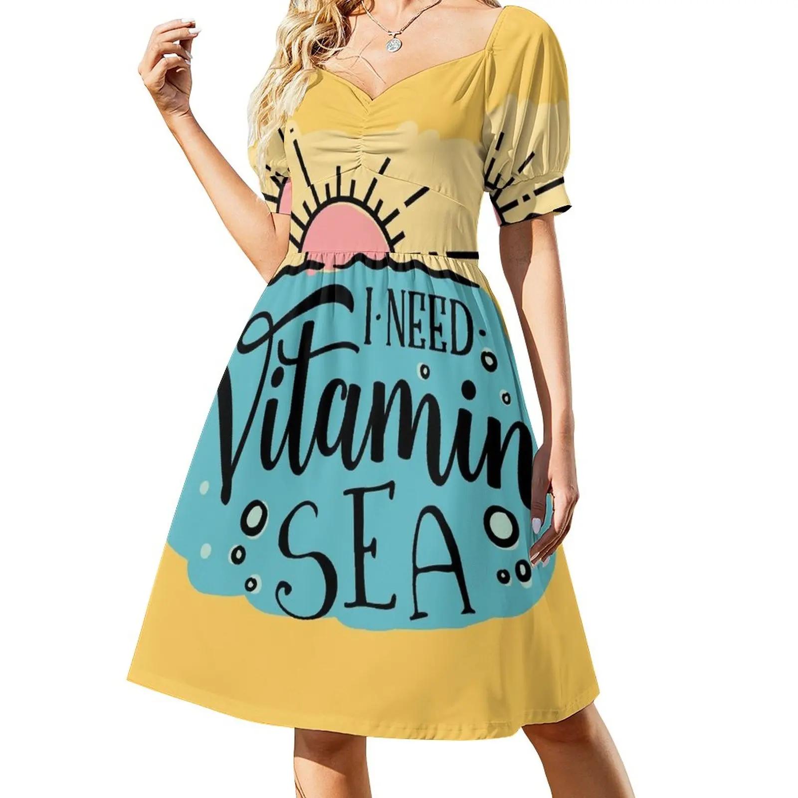 I Need Vitamin Sea Dress Dress for pregnant women dress dresses Womens dresses dress women summer 2023