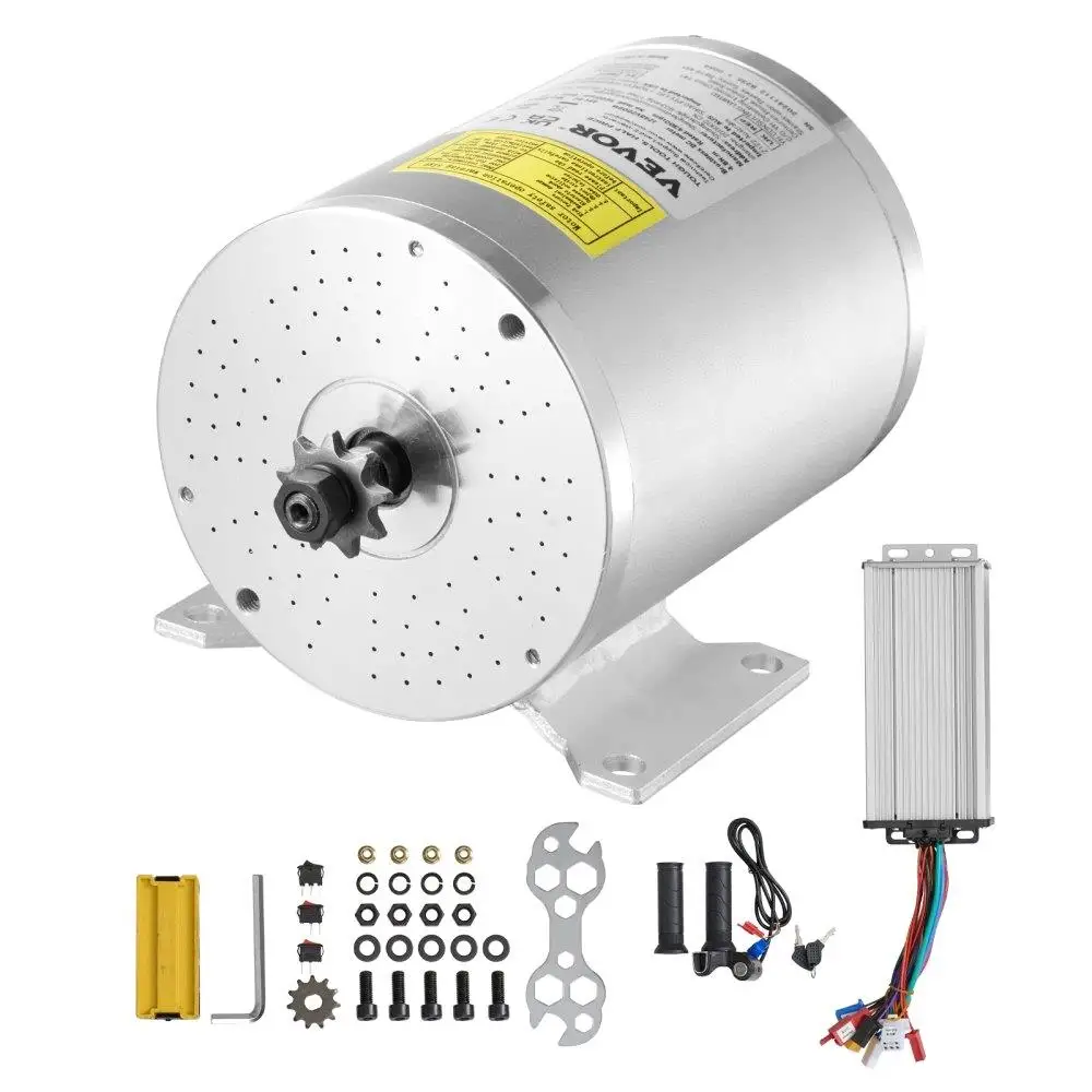 

2000W Electric Brushless DC Motor Kit 48V 4300rpm Motor with Controller