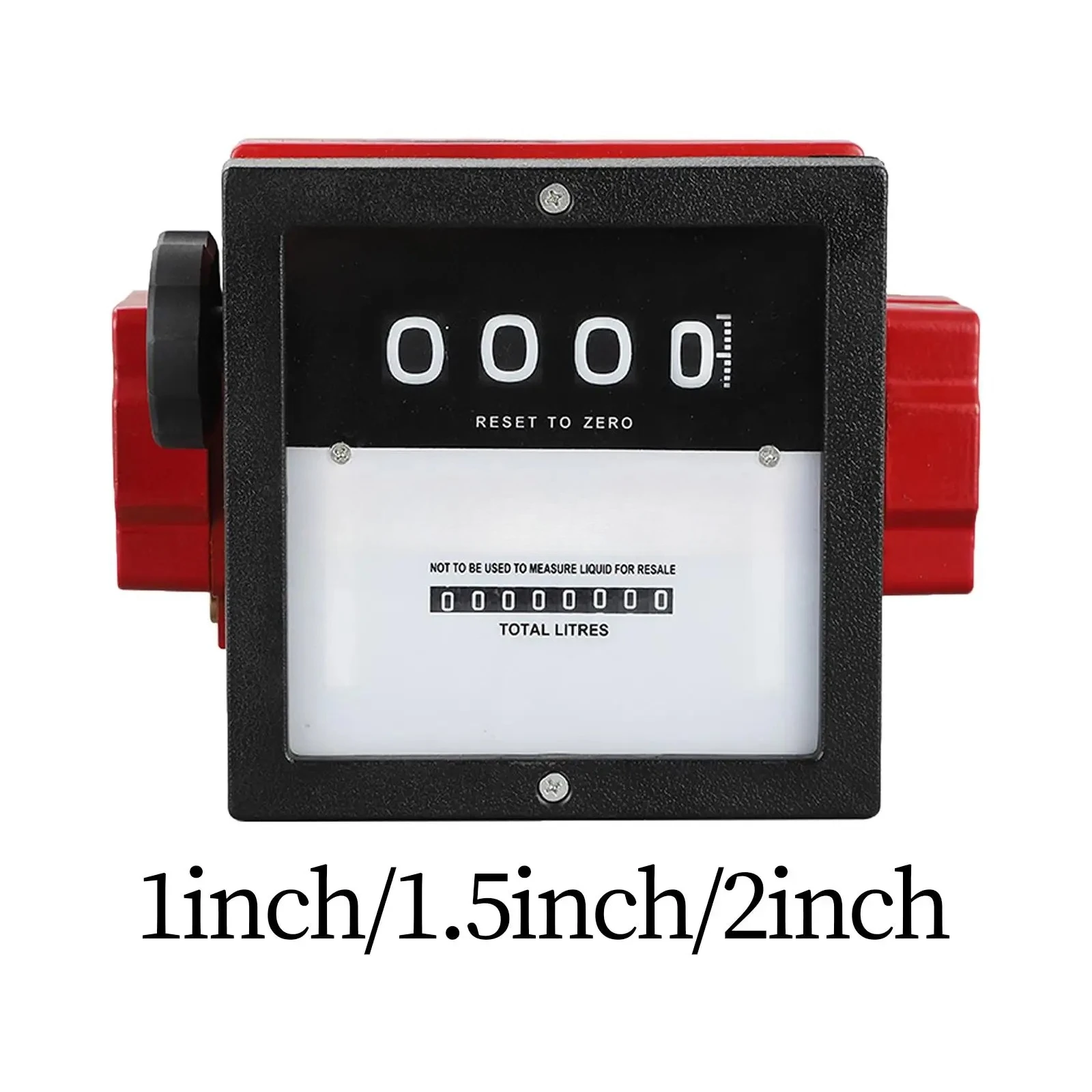 

High Accuracy Mechanical Fuel Flow Liter Meter for Fuel Transfer Pumps, Reliable Oil Flow Measurement Tool