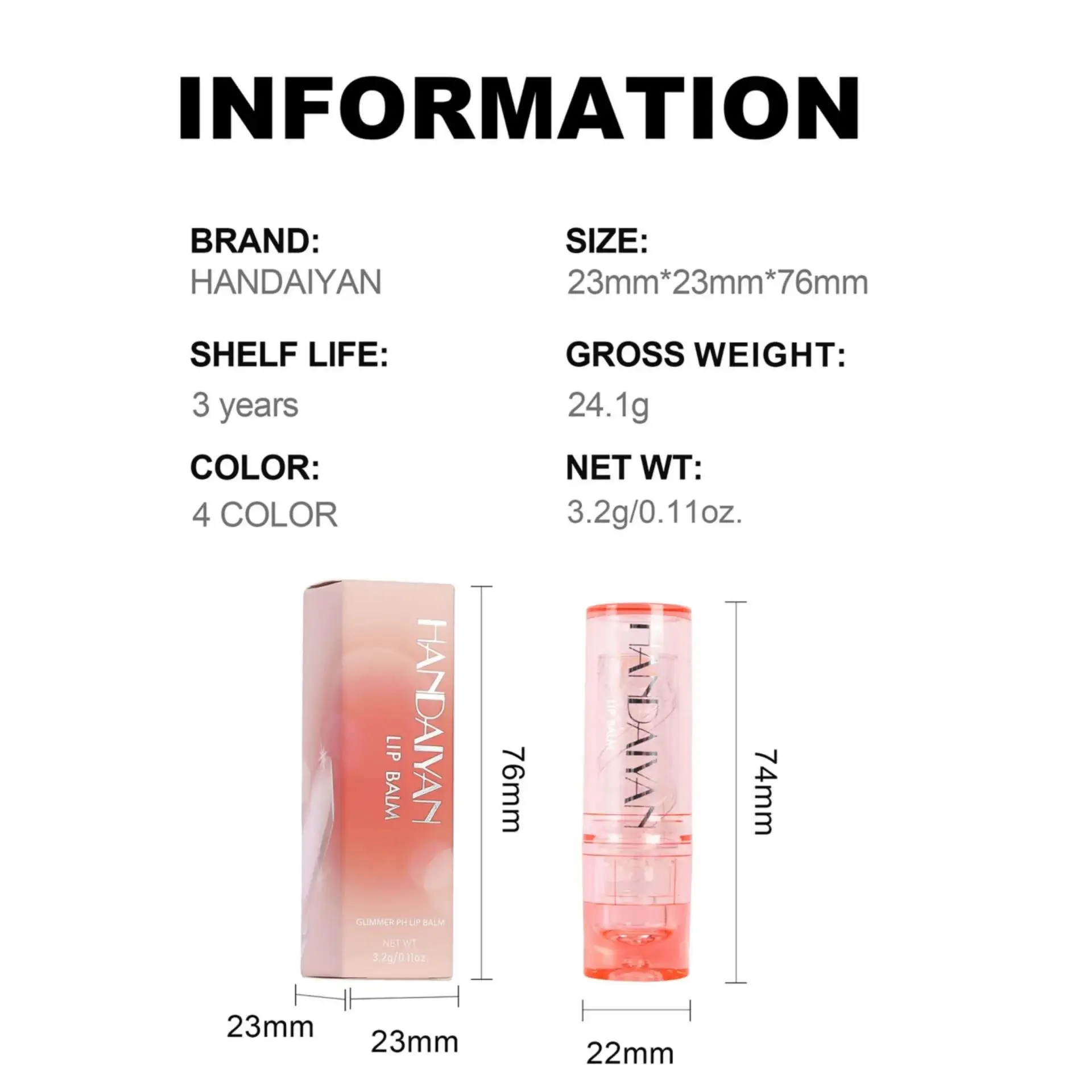 変色口紅ゼリーグロス保湿防水クリスタルバームピンクグリッターPH反応性リップメイクアップロングラスティング