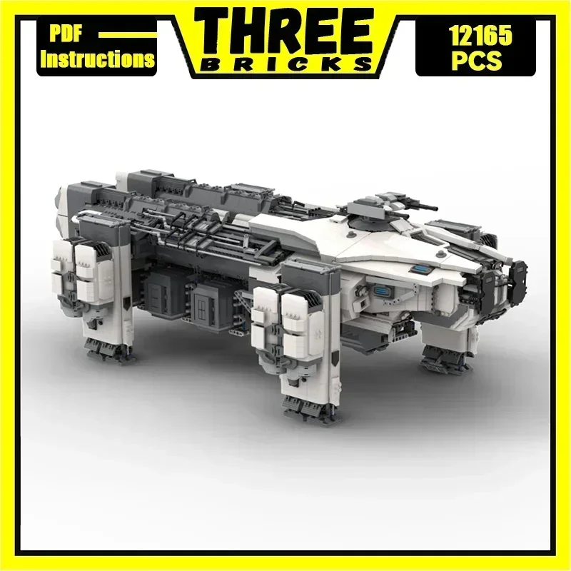 Moc อาคารอิฐเกมที่มีชื่อเสียงรุ่น UCS Polar Paint Argo Raft เทคโนโลยี Modular Blocks ของขวัญของเล่นคริสต์มาส DIY ชุดประกอบ