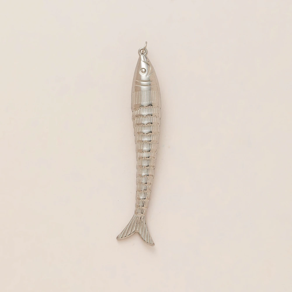 Neue modische, schlichte Anhänger aus der Ozean-Strand-Serie mit blauem Fisch und langem Fischmotiv für die Schmuckherstellung – Detail 6