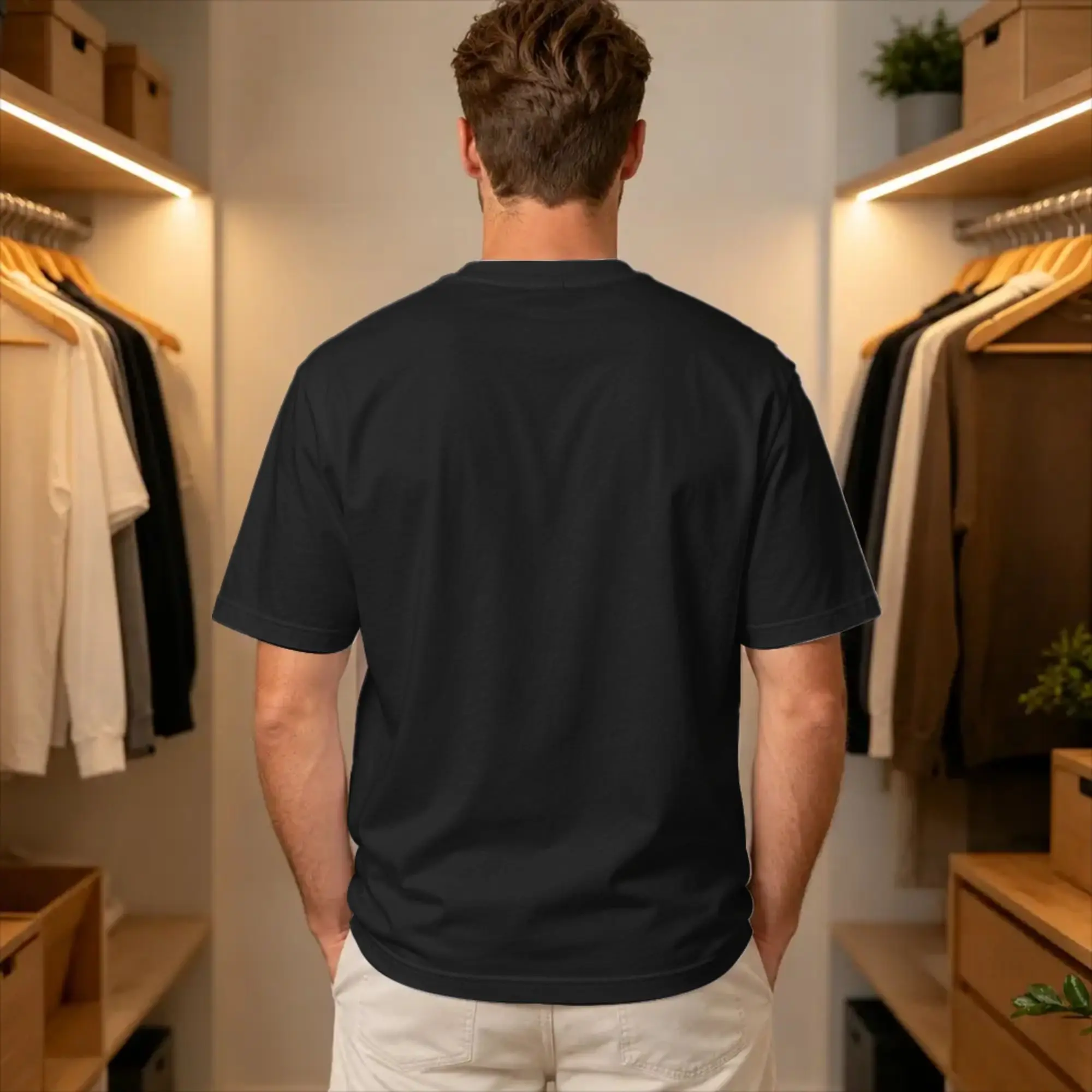 Streetwear T-Shirt Beach Elephant Ear Plant With Succulents Leisure T Shirts  Cotton Tshirt for Male Y2K Fun Plus Size Clothes