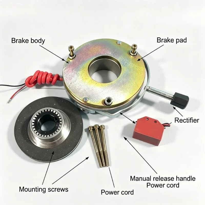 For Lifting Conveying YEJ100 Induction Motor DC99V SDZ1-30 Fail Safe Electromagnetic Brake Power-o-ff Holding Brake
