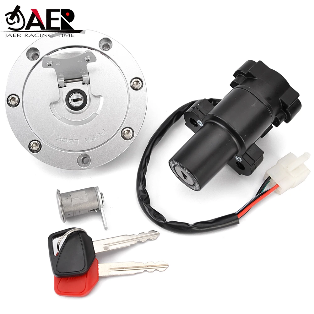

35010-MCZ-770 Fuel Gas Cap Ignition Switch Seat Lock Kit for Honda CB900 CB919 Hornet CBF600 CBF600S CBF1000 35010-MER-D00 D10