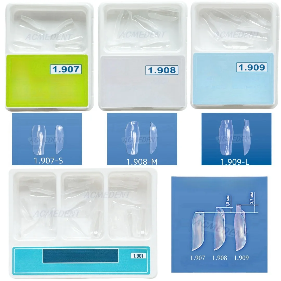 

4Sizes Dental Clear Matrix Matrice Anterior Front Matrices Bow BT Fits Bioclear Style S/M/L 30pcs/box