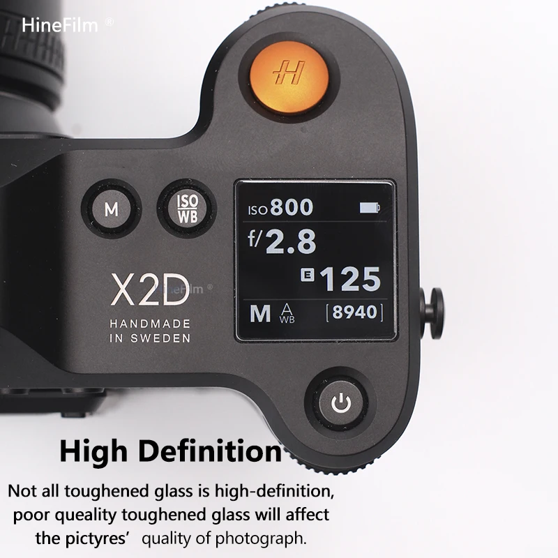 X2D100C X1D2-50C Camera Glass 9H Hardness Tempered Glass LCD Screen + Info Screen Protector glass Hasselblad X1DII-50C Camera - Image 5