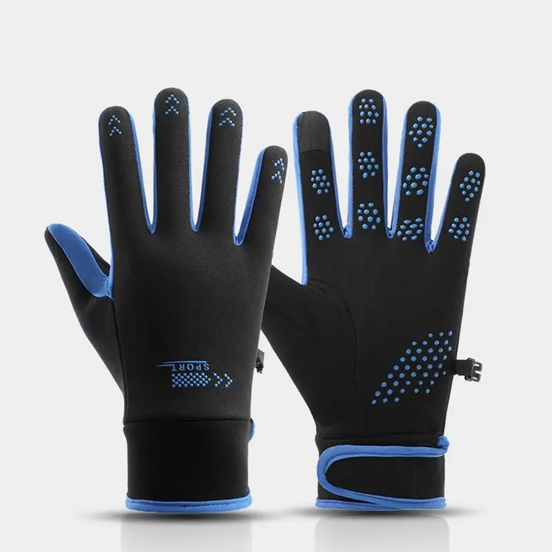 Gants de motard imperméables pour hommes, gants de vélo, gants de cyclisme à doigts complets, gants d'équitation de moto confortables, écran tactile