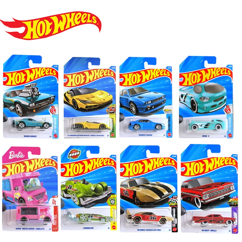 

2026 A CASE Hot Wheels Cars 2018, HONDA CIVIC TYPE R 911 CARRERA T 1/64, металлическая литая под давлением модель, коллекция игрушек