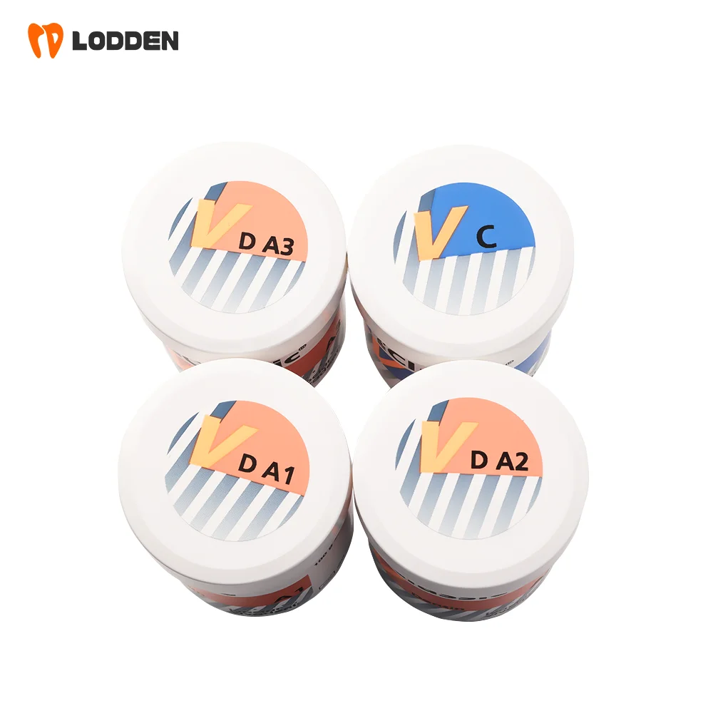 الأسنان Ivoclar الكلاسيكية Dentin vivadent IPS Classic V 100 جرام مادة السيراميك المعدنية مسحوق البورسلين مواد مختبر الأسنان