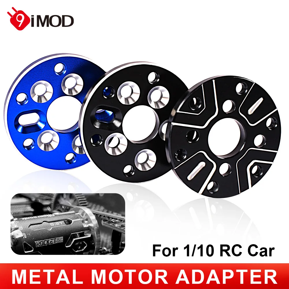 

9IMOD Motor Adapter Metal Motor Mount Holder For 380/28 Series Motors to Upgrade to 540/3650 Motors 1/10 RC Car Accessories