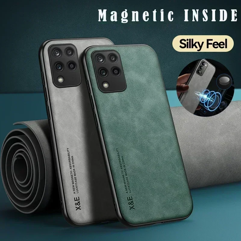 

Build-in Magnetic Luxury Leather Phone Case For Oneplus 11 10 9 8 7 7T Pro bumper oneplus 8T 9RT 10T Slim Back Cover Coque Cases