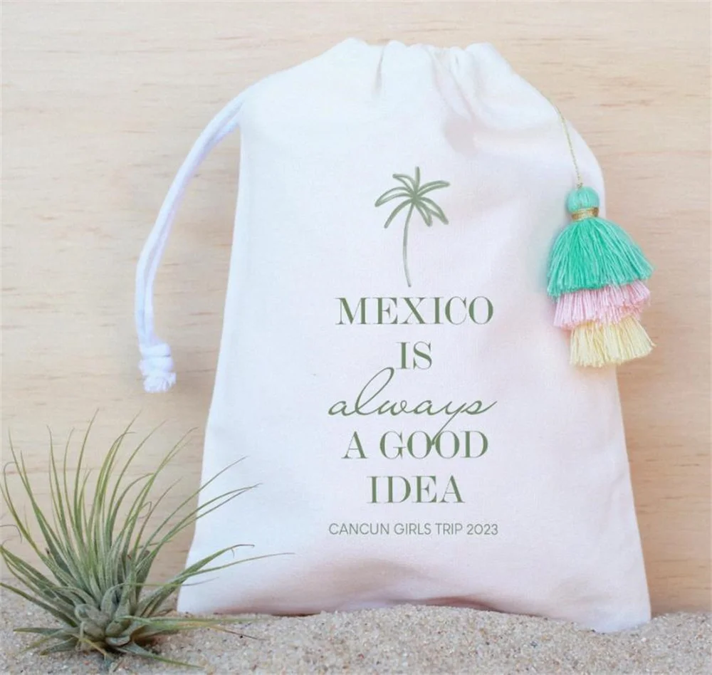 

20pcs Mexico Is Always A Good Idea - Mexico Wedding - Mexico Bachelorette Favors - Personalized Wedding Favors - Hangover Kit