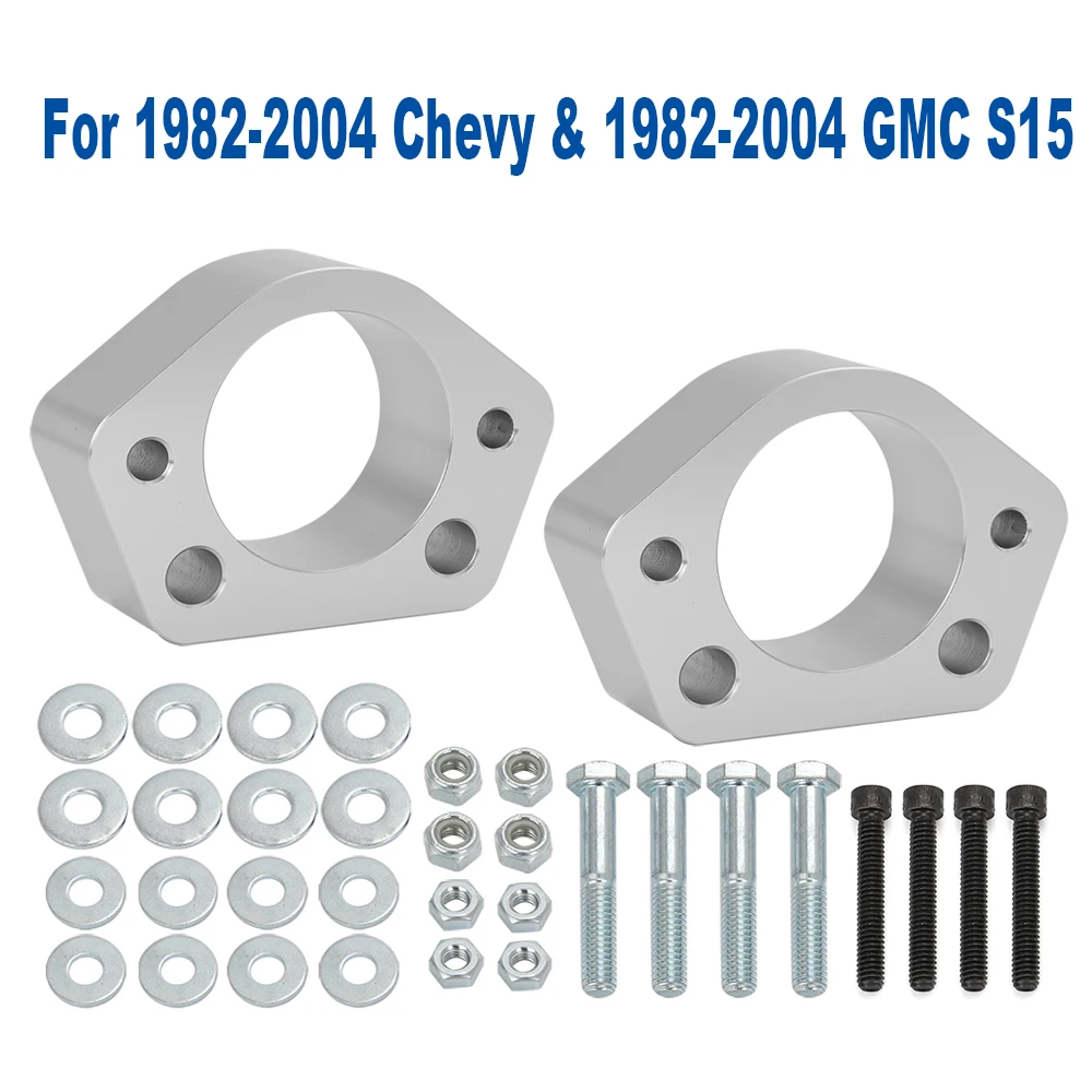 

For 1982-2004 Chevy S10 Blazer & GMC S15 Sonoma Jimmy 1" Ball Joint Spacers for 2" & up Lift Kit