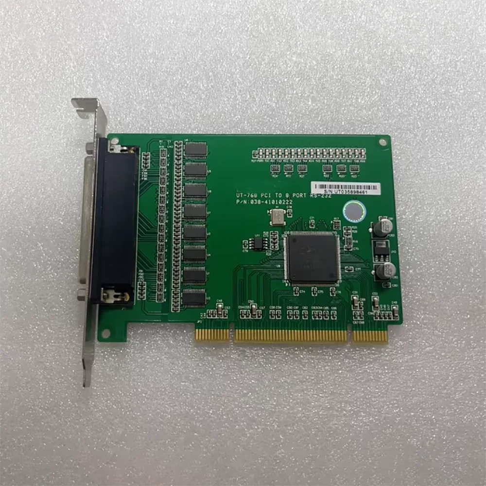 The PCI To 8 Port RS-232 Conversion Card UT-768