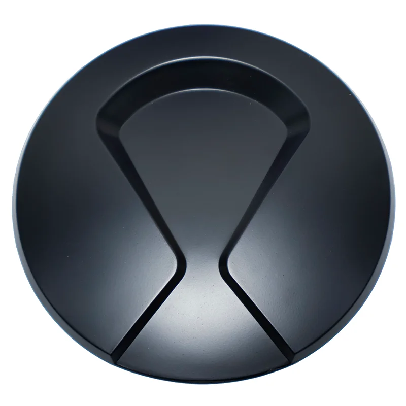 For Denza B5 B8 Car Front Grille Logo Emblem Cover Glossy / Matte Black ABS Car Logo Cover Exterior Modification Accessories