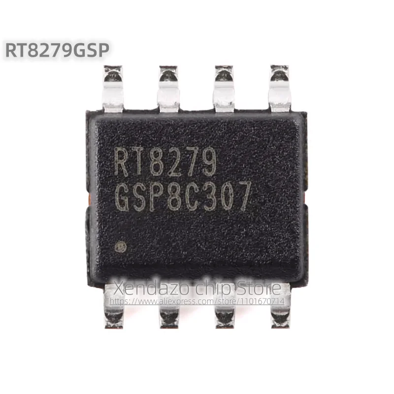 10pcs/lot RT8279GSP RT8279 SOP-8 package Original genuine 5A 36V 500kHz step-down converter chip