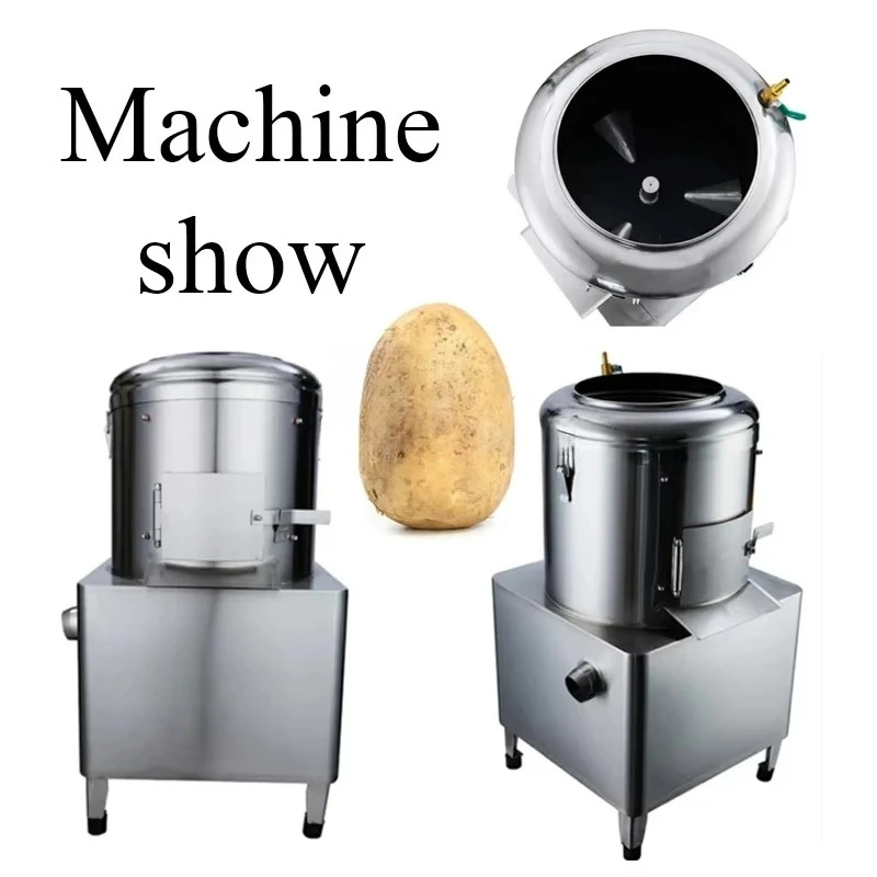 

HBLD Efficient Professional Potato Peeling And Fully Automatic Electric Potato Cleaning Machine