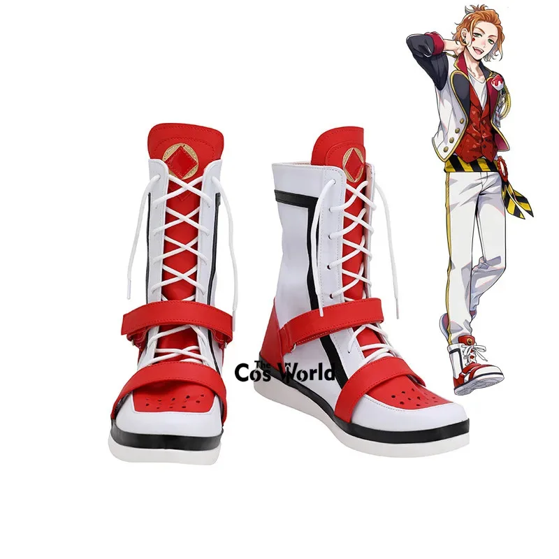 

Twisted Wonderland Cater Diamond Games Customize Cosplay Flat Shoes Boots