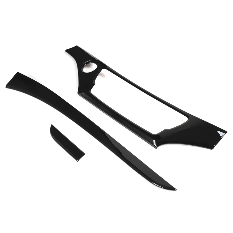 

For Honda Pilot 201-2022 ABS Glossy Black Car Dashboard Decorative Panel Stickers Car Interior Accessories