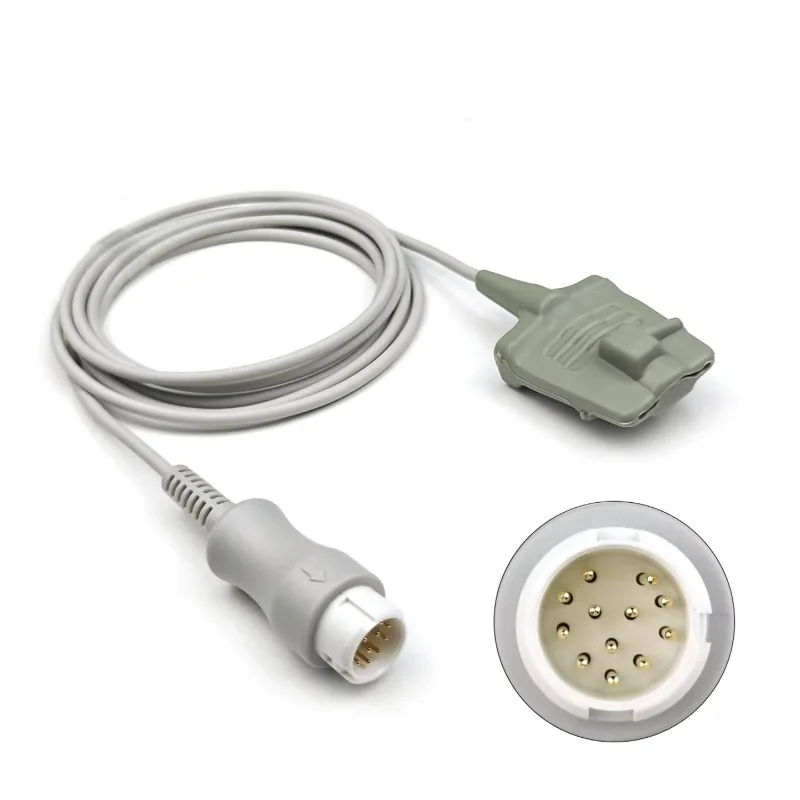 C50 C60 C80 Compatible  Oxygen Sensor, 2.5m Long  Oxygen Saturation Monitoring Cable