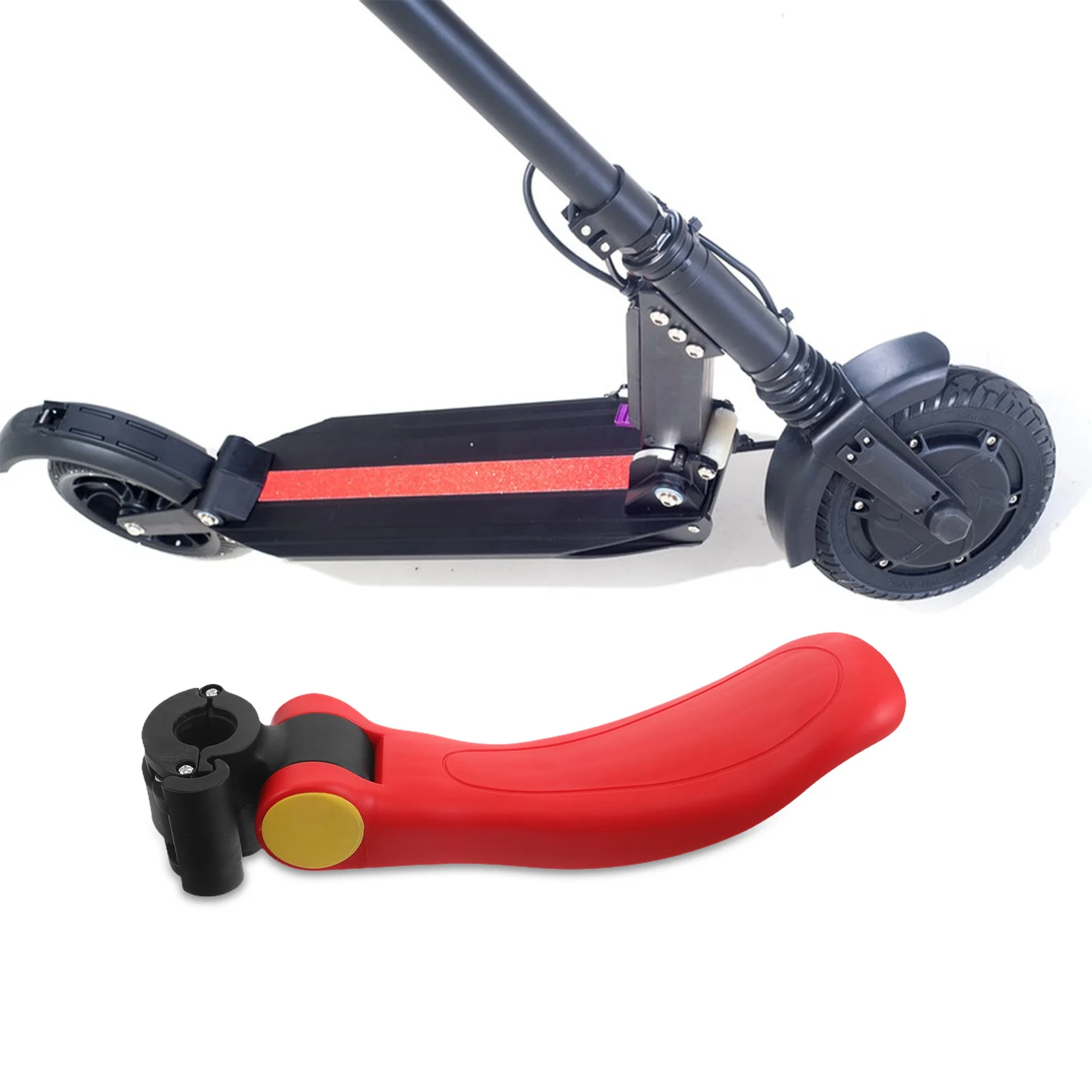 Opvouwbare scooterstoel voor kinderen, in hoogte verstelbaar, stabiel, comfortabel kussen, waterdicht kinderzadel buiten