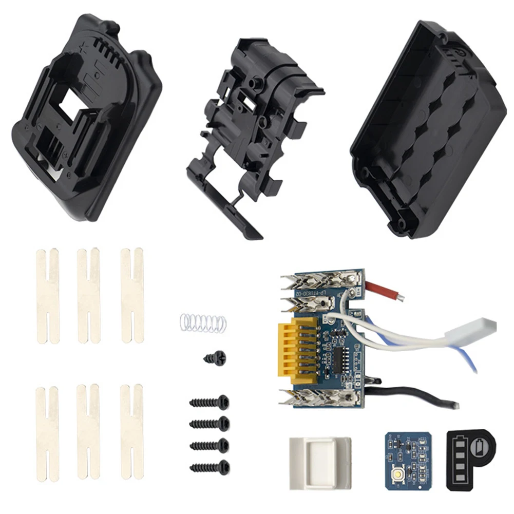 Li-ion Battery Plastic Case PCB Charging Protection Circuit Board For Makita BL1830 BL1840 BL1850 Lithium Battery