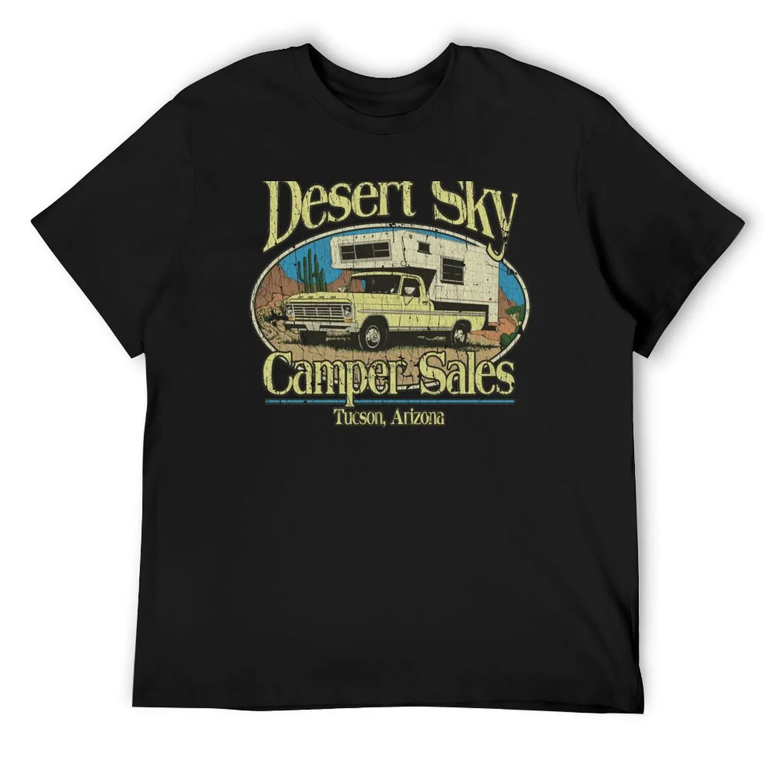 Desert Sky Camper Sales Tucson T-Shirt rapper graphic tees oversized t shirt fruit of the loom mens t shirts