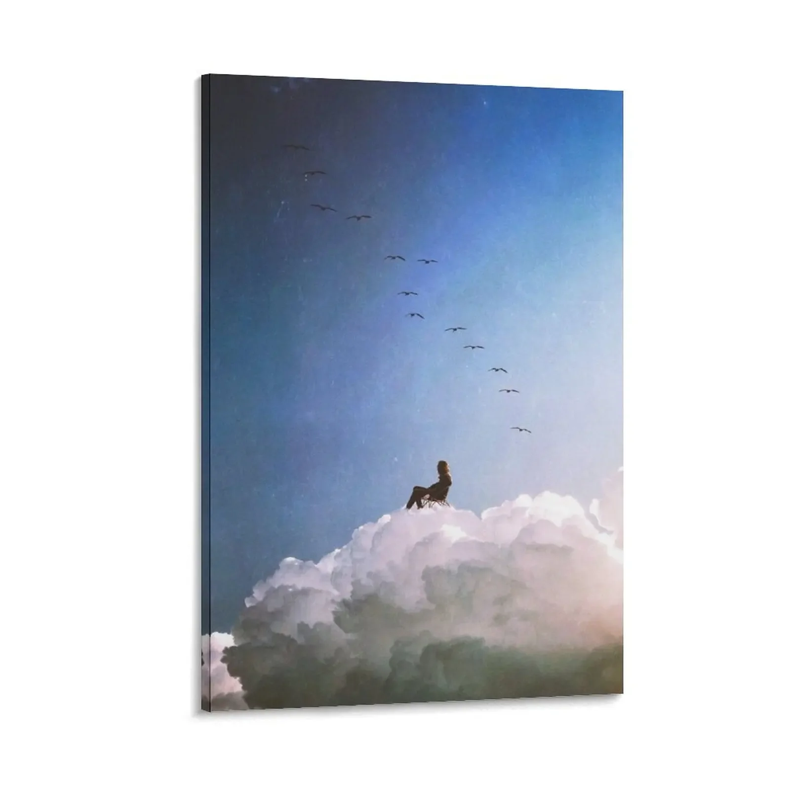 

Loner Canvas Painting canvas wall art Paintings on the wall anime figure