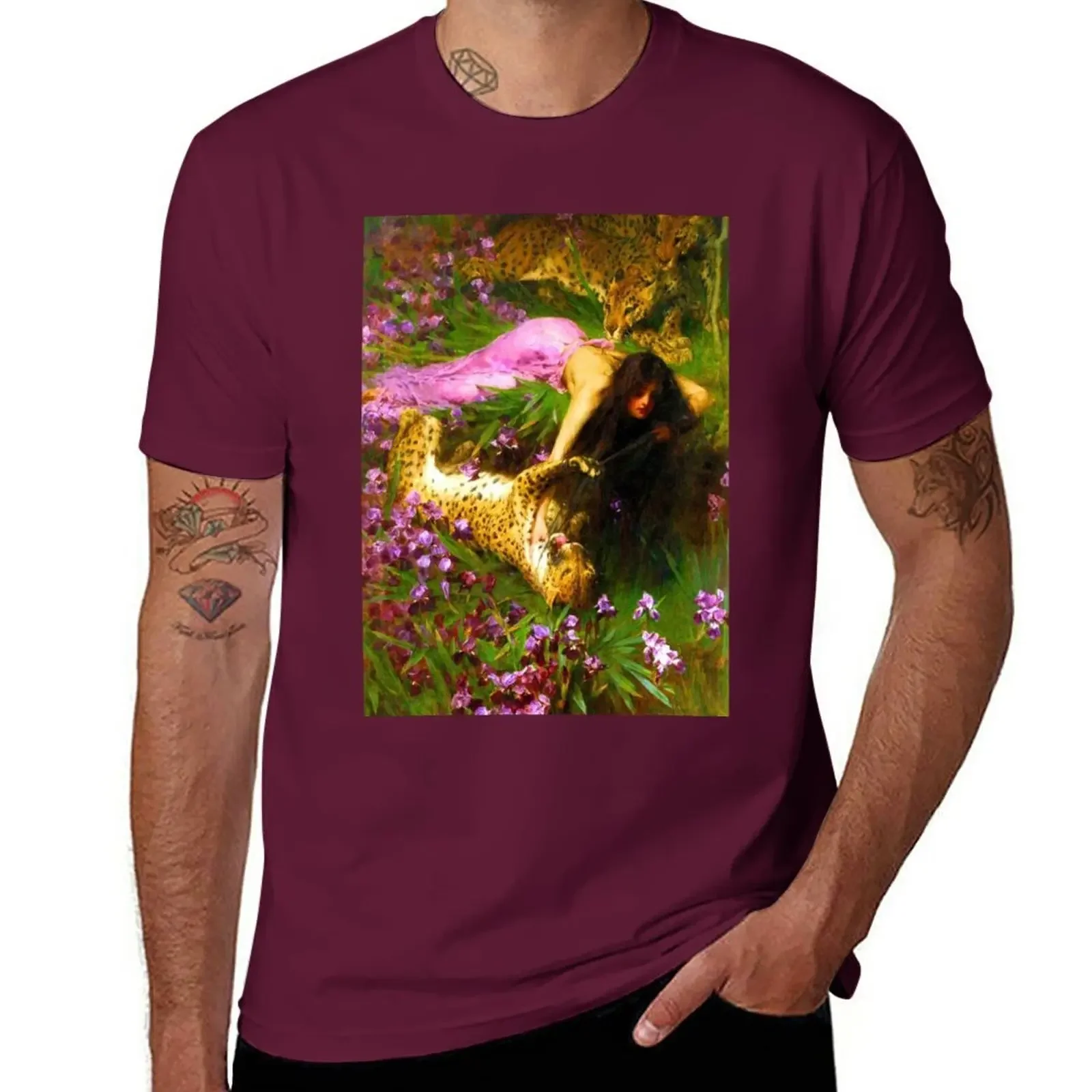 The Enchantress - Arthur Wardle T-Shirt summer clothes Aesthetic clothing Men's clothing