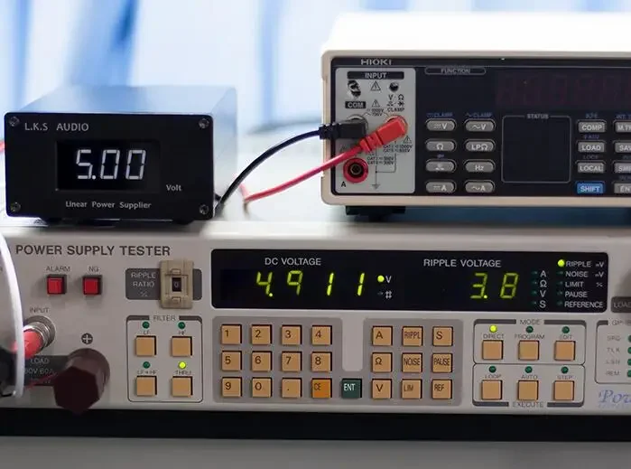 LKS Musetec LPS-25-USB 5V Wyjście Niski poziom hałasu Liniowy zasilacz do USB DAC Wzmacniacz HiFi Cyfrowy dekoder audio USB