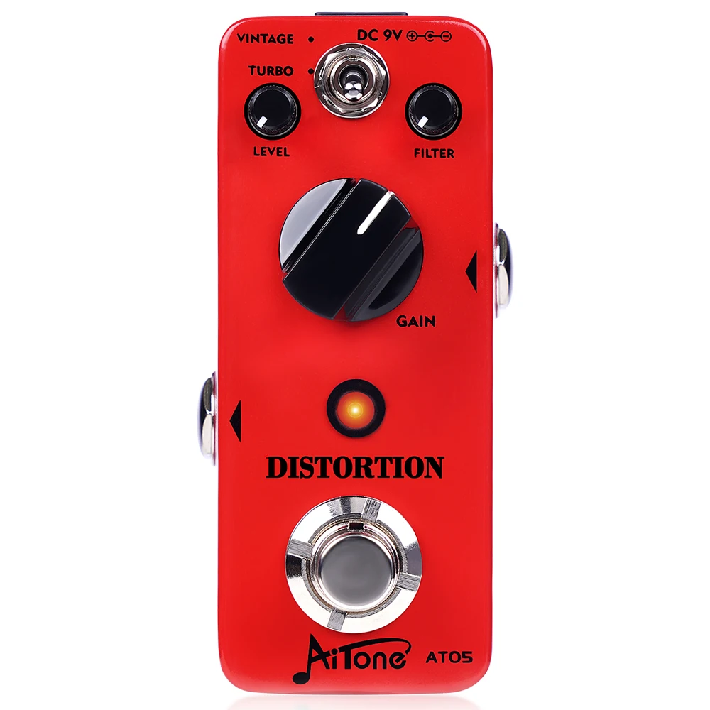 

JOYO AITONE Series AT-05 Distortion гитарная педаль усиления эффекта уровня винтажный искажений тон True Bypass для электрогитары