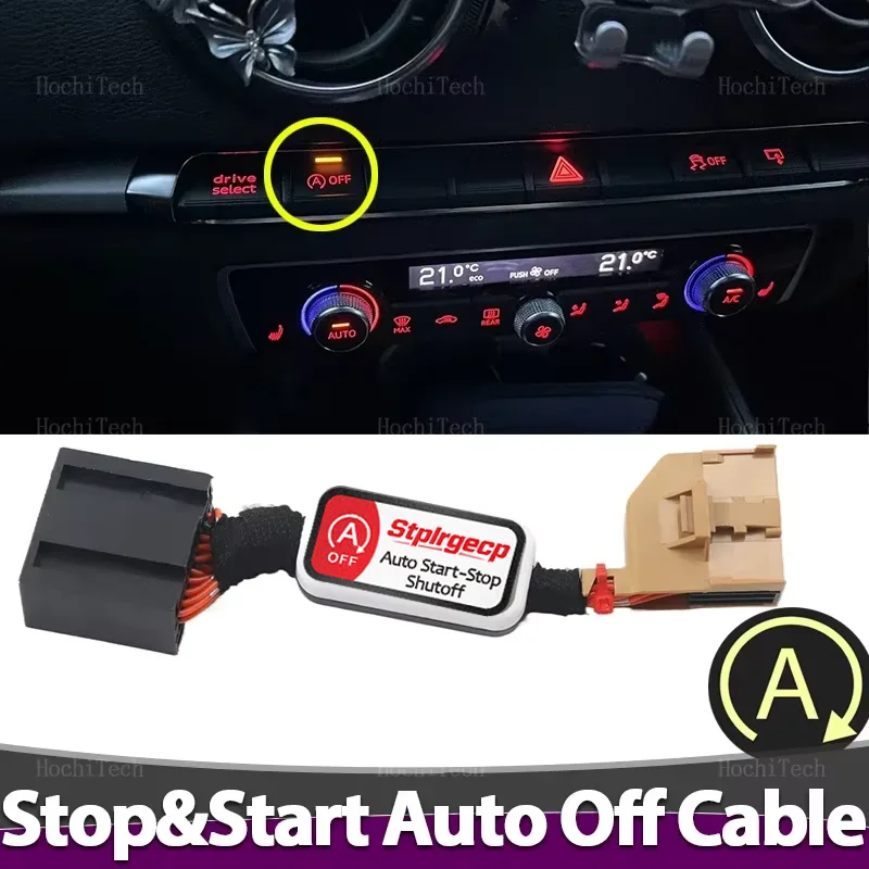 Automatic Memory Start Stop Off Device for Audi A1 A3 A4 A5 A6 A7 A8 TT TTS Q2 Q3 Q5 Q7 Q8  S3 S4 B8 B9 Smart Cancel Cable