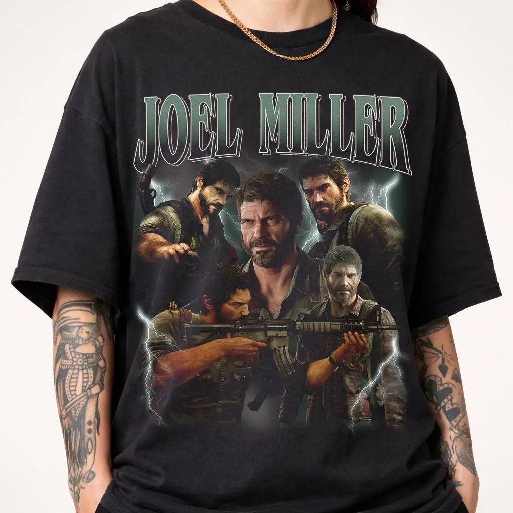 Camiseta limitada de Joel Miller - Camiseta unisex vintage de los años 90 de Pedro Pascal