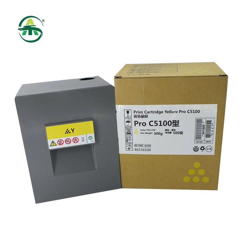 Imagem -05 - Conjunto Bk700g Cmy500g Pro C5100 Proc5100 Cartucho de Toner para Ricoh Pro C5100 C5110 Toner em pó Compatível Fontes de Impressora pc