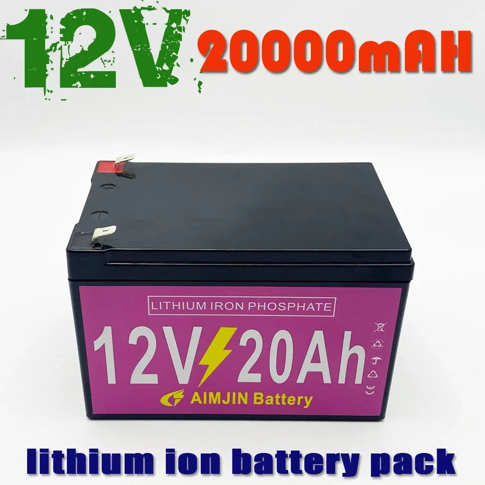 

12V 20AH 18650 built-in high current 20A rechargeable lithium battery pack for electric vehicle spray battery