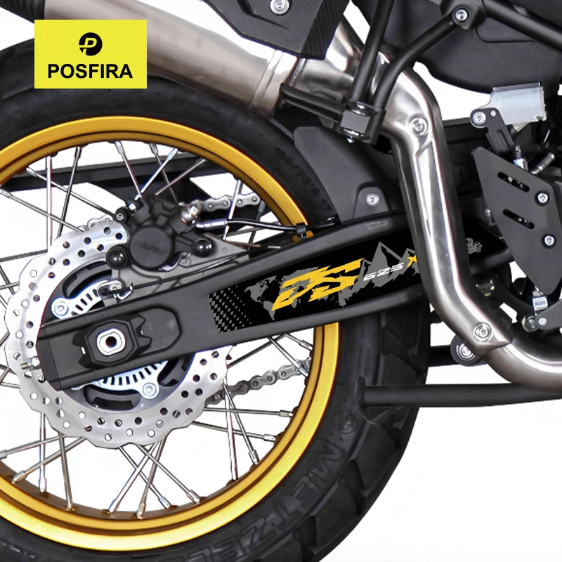 

POSFIRA Motorcycle Swingarm Sticker Vinyl Decals for Voge Valico 625 DSX DS625X 625DSX DSX625 2025 Swing Arm Accessories
