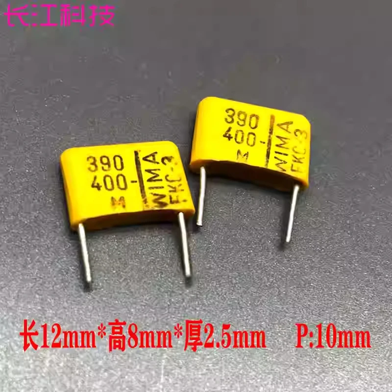 

WIMA FKC 391 390pF 0.39nF 400В 250В 2G высококачественный аудио пленочный конденсатор