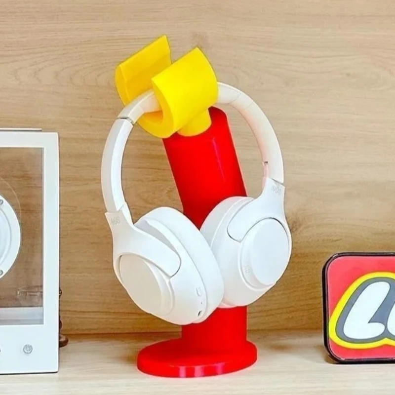 

Internet Celebrity Gaming Headphones Stand ABS Cool Split Design Custom Headset Holder Creative Headphones Stand Accessories