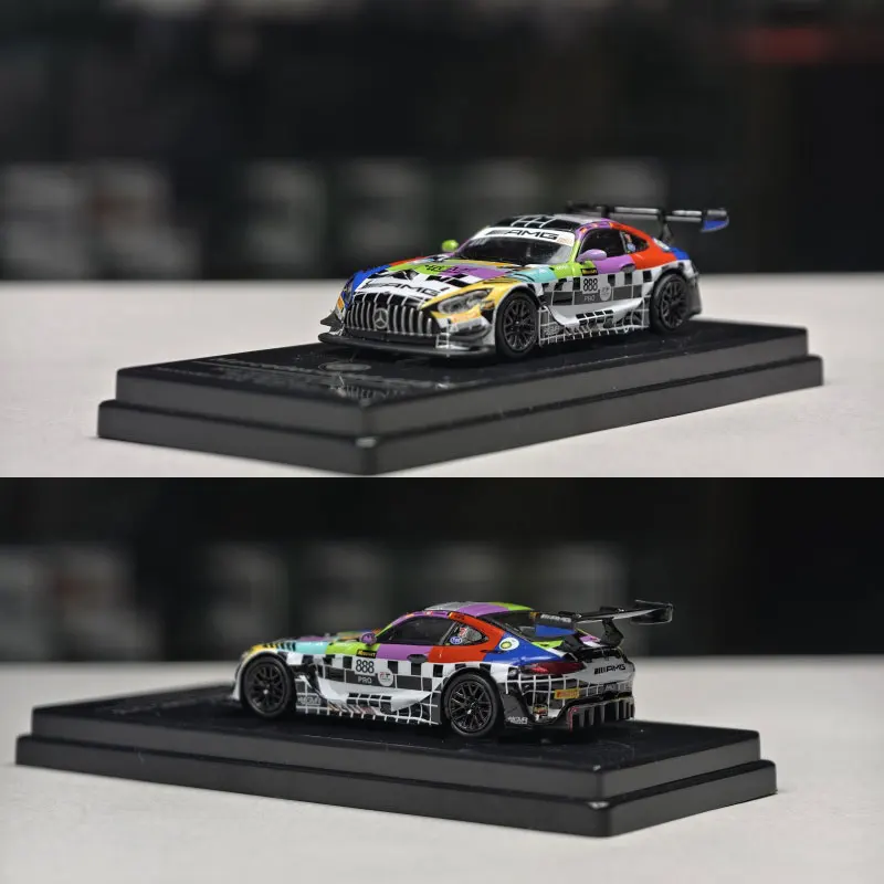 

В наличии: 1:64 GT3 AMG 2025 Bathurst 12H # Литая под давлением модель автомобиля из сплава 888, игрушка для мальчиков, коллекционное украшение для взрослых.