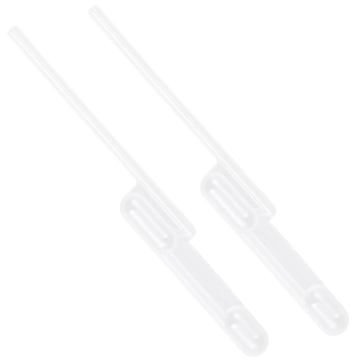 

100pcs Double cell Buret Quantitative Droppers Precision Laboratory Tools Plastic Medical Teaching Equipment