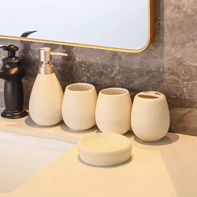 accesorios-de-bano-de-ceramica-dispensador-de-locion-portacepillos-de-dientes-jabonera-bandeja-de-melamina-vaso-para-enjuague-bucal-set-de-accesorios-de-bano