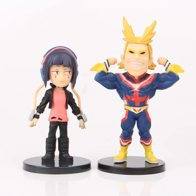 1pc  Random Color My Hero Academia Figure Model 8cm Random Color 1pc Anime Toy Car Decor
