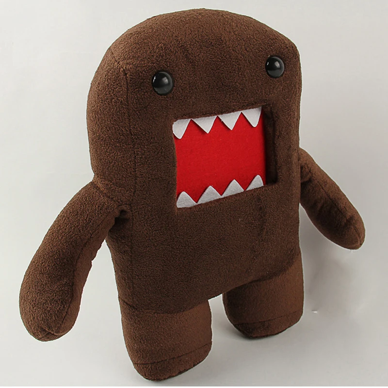 

Забавная плюшевая игрушка Domo-kun с героями мультфильмов Kawaii Domo Kun, плюшевые куклы, мягкие игрушки в виде животных для детей, мальчиков, детей, рождественские подарки