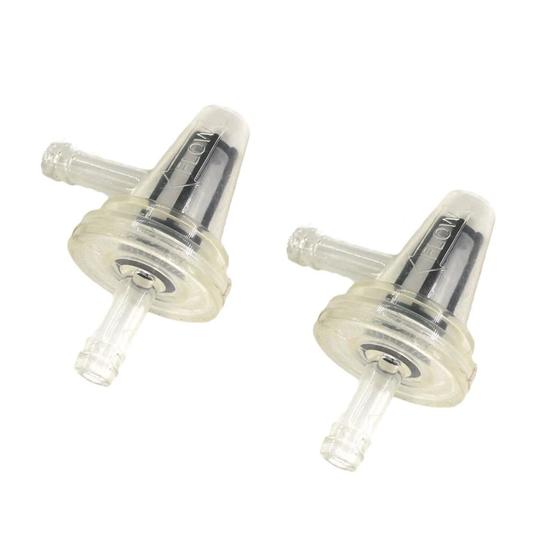 2 Pcs Motorcycle Gasoline Fuel Filter 90 Degree Right Angle Suitable for honda- Yamaha- Suzuki- ATV Quad UTV Motocross Scooter