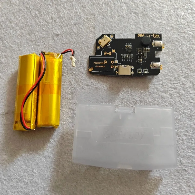 

Rechargeable Battery Module 1800mAH Li-ion USB-C For Game Boy Advance Universal Lithium Battery Mod For GBA Highlight
