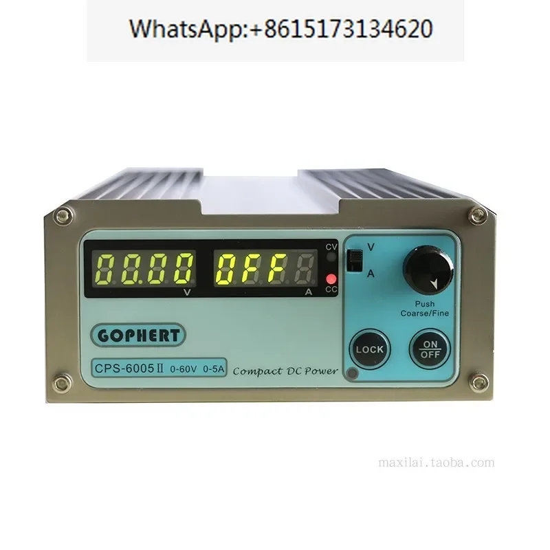 Gophert DC regulated power supply adjustable 60V3AV5A mini power supply repair constant current cps6005II.