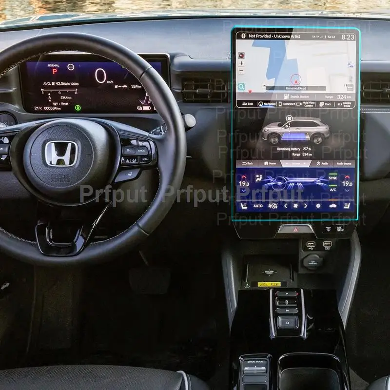 

Закаленное стекло для защиты экрана для Honda e.Ny1 2023 2024 15,1 дюйма автомобильная система GPS навигации защита дисплея