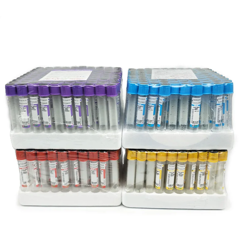 2ml 3ml 5ml 10ml sodium citrate heparin lithium heparin sodium EDTAK2 vacuum blood collection tube medical sterile