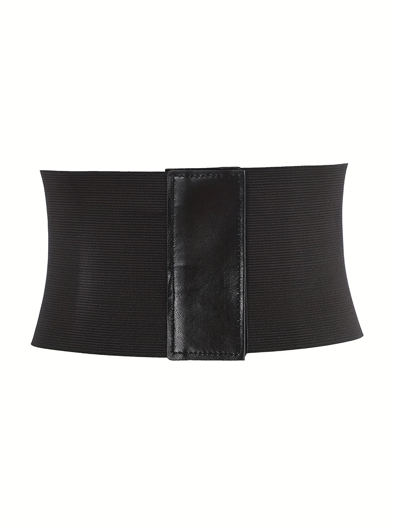 Cintura attillata ampia, elastico in vita, abito decorativo da donna, maglione versatile semplice e alla moda